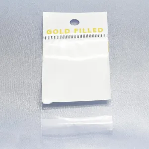 100 pcs Display with Pinhole for Pendants, Earrings, Hoops, 4.5in x 2in