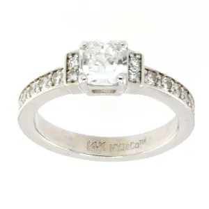 1.90ct Radiant Cut Diamond Engagement Ring