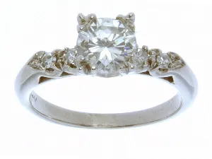 1950s 1.10ct Diamond Engagement Ring