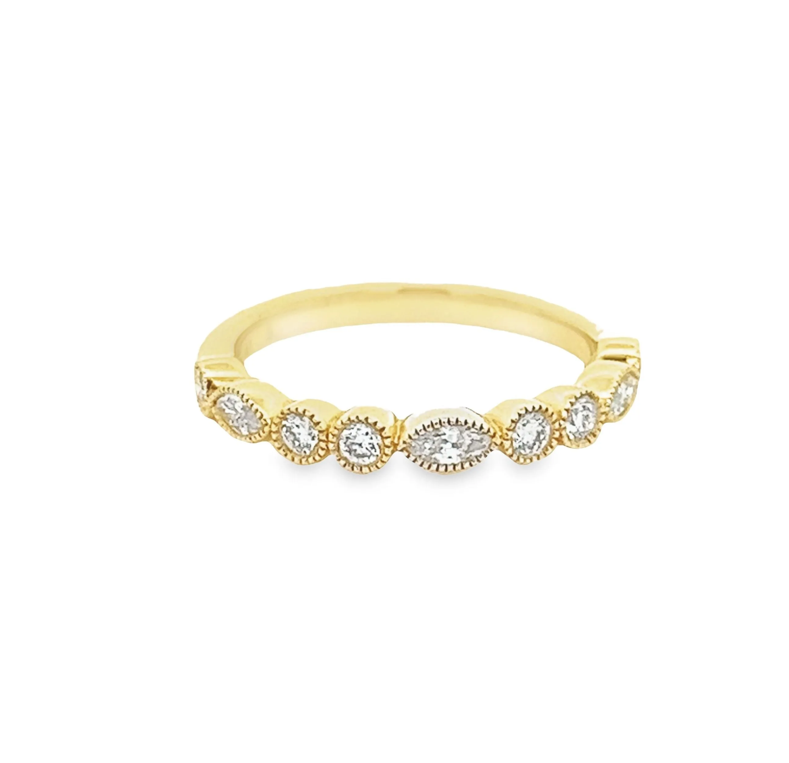 .45ct 18k Yellow Gold Diamond Band