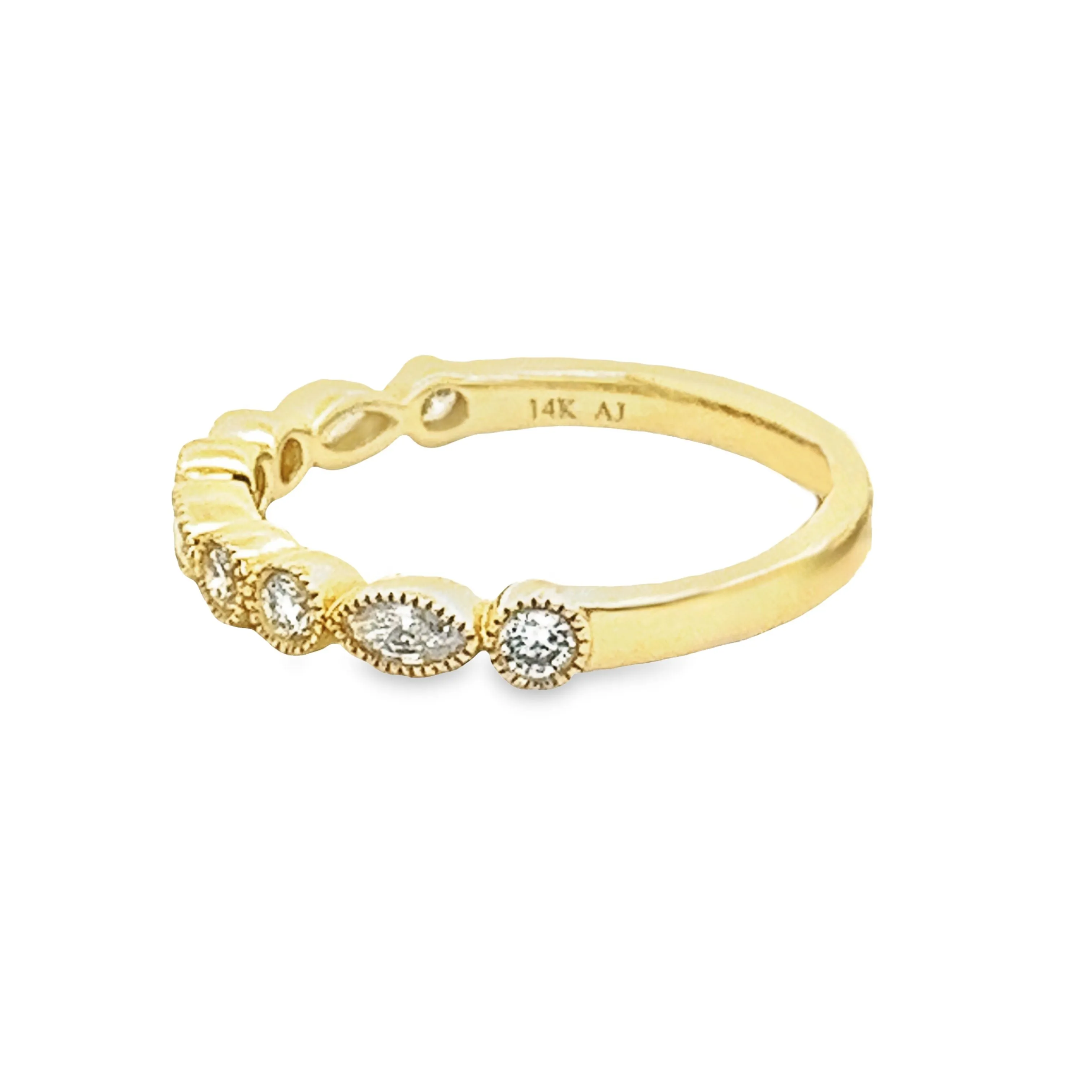 .45ct 18k Yellow Gold Diamond Band