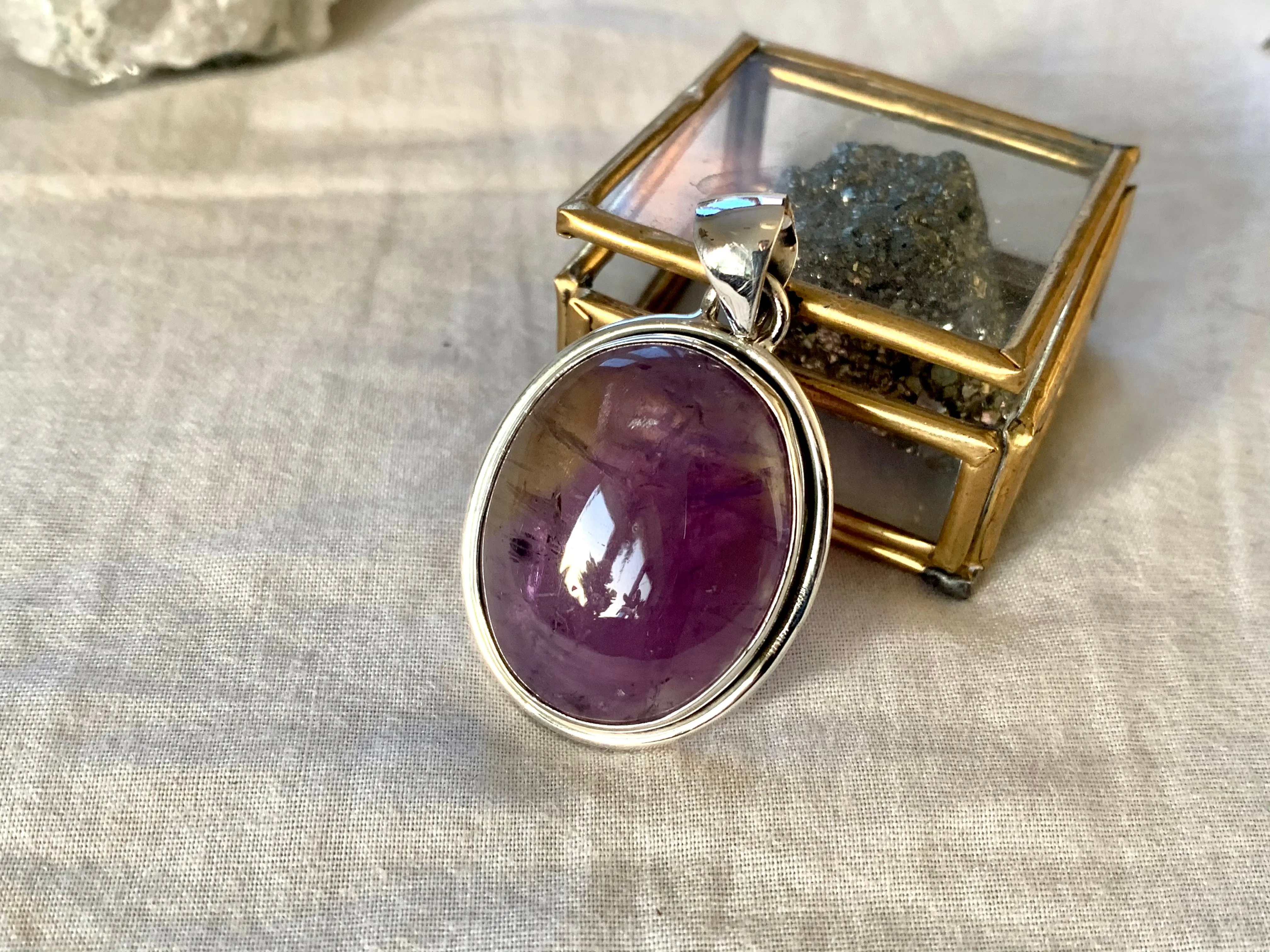 Ametrine Brea Pendant - Reg. Oval