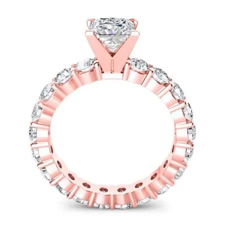 Angela - Princess Lab Diamond Engagement Ring (IGI Certified)