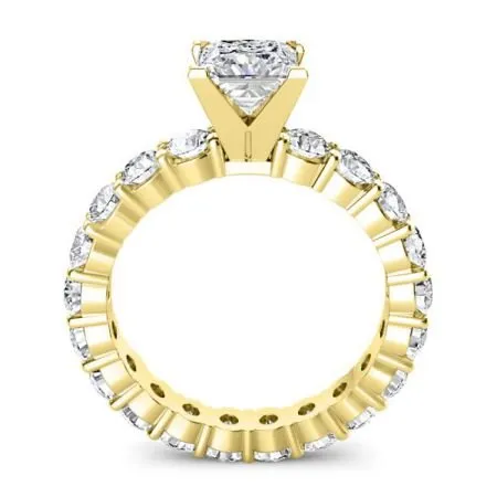 Angela - Princess Lab Diamond Engagement Ring (IGI Certified)