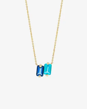 Ann Blue Ombre Mini Pendant