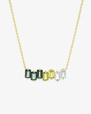 Ann Green Ombre Bar Pendant