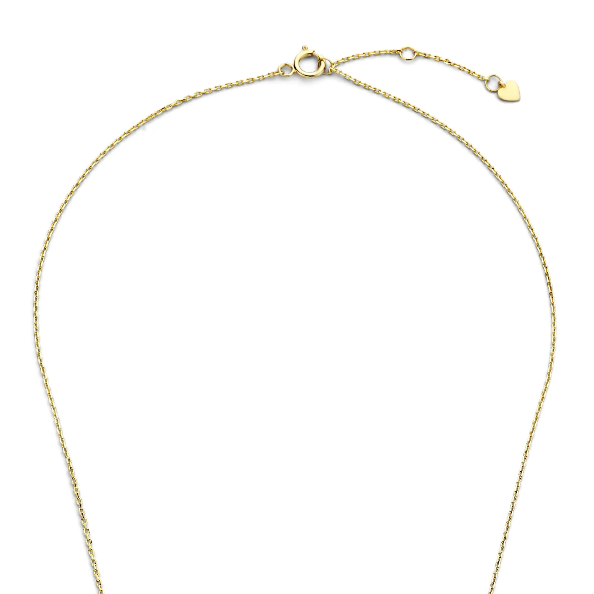 Belleville Amore 14 karat gold necklace with heart