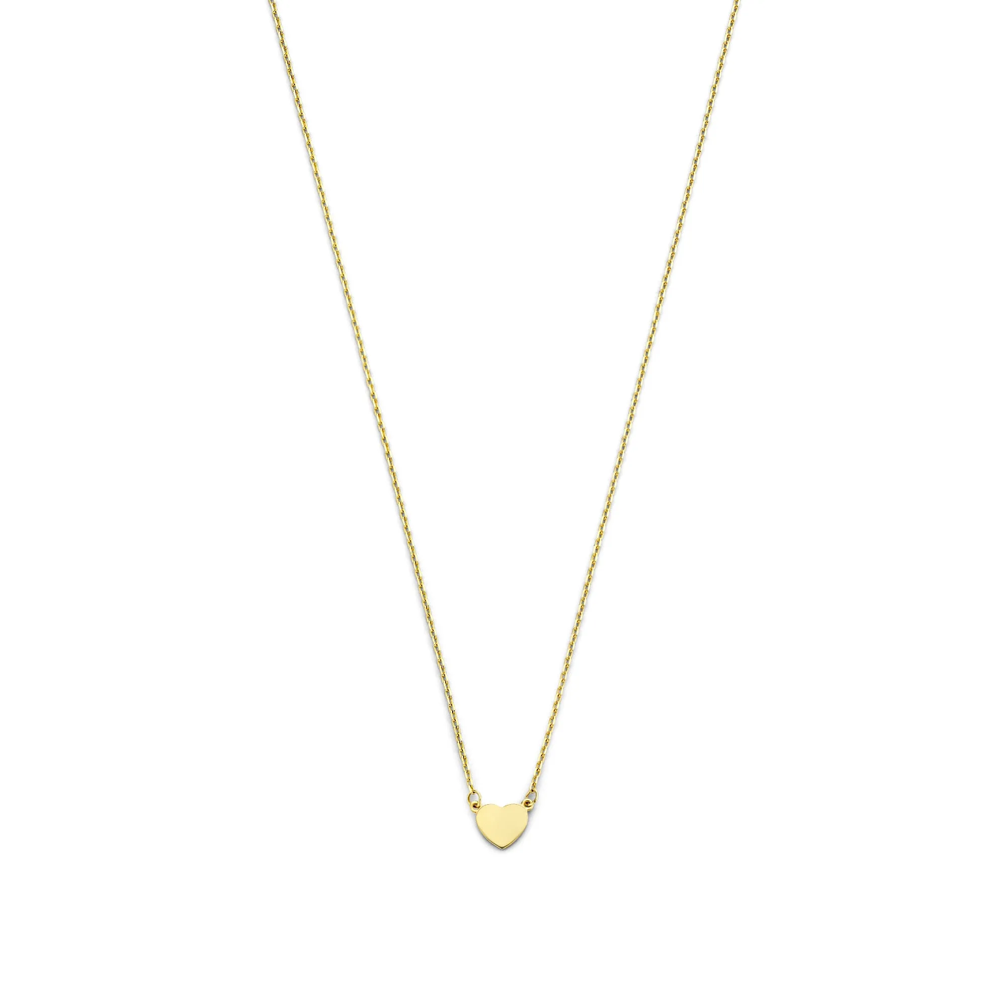 Belleville Amore 14 karat gold necklace with heart