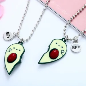 Best Friends Avocado Necklace