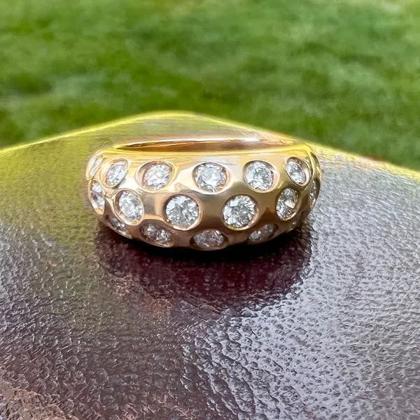 Bombe Diamond Ring