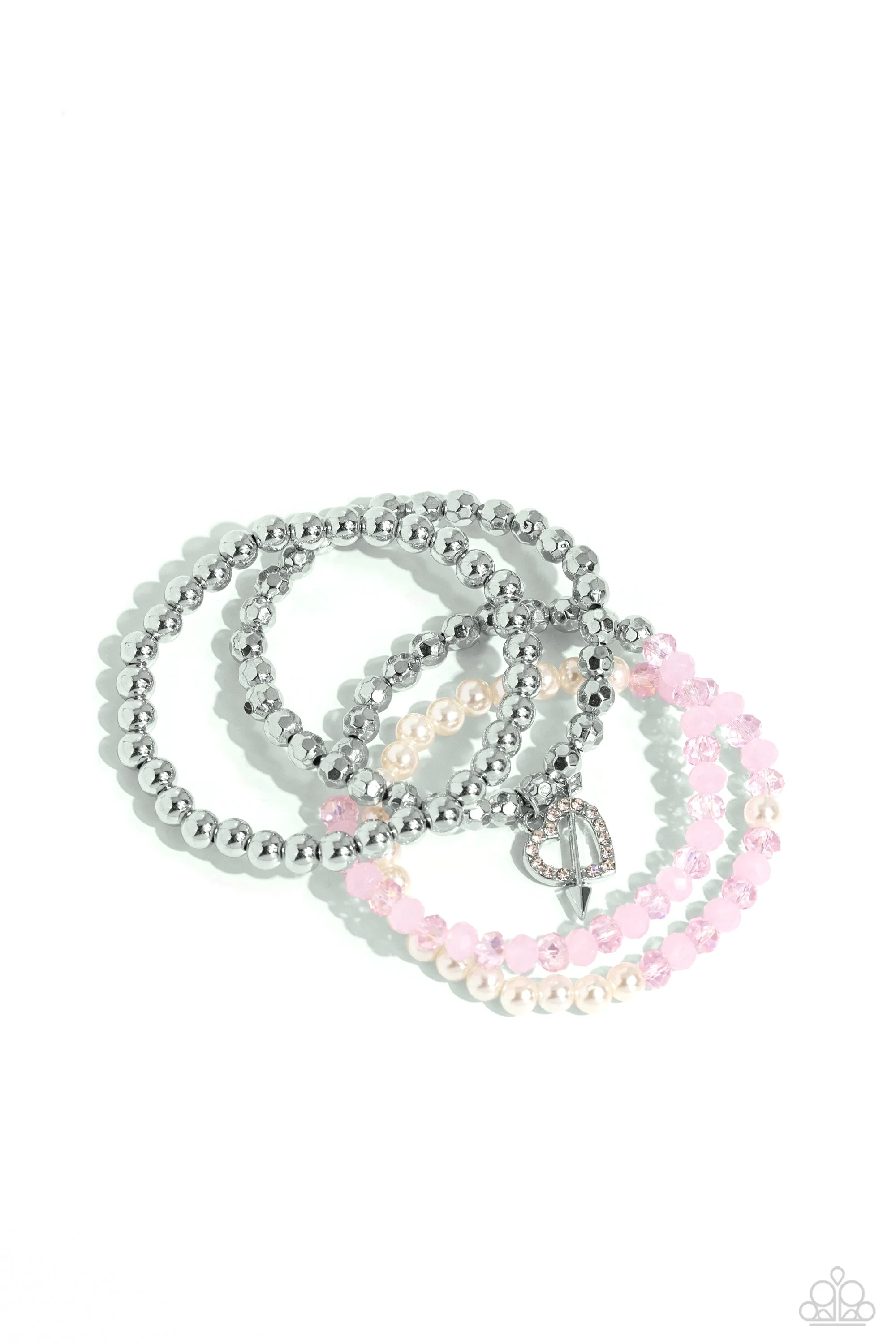 Bracelets Heart-struck Haute - Pink VDAY