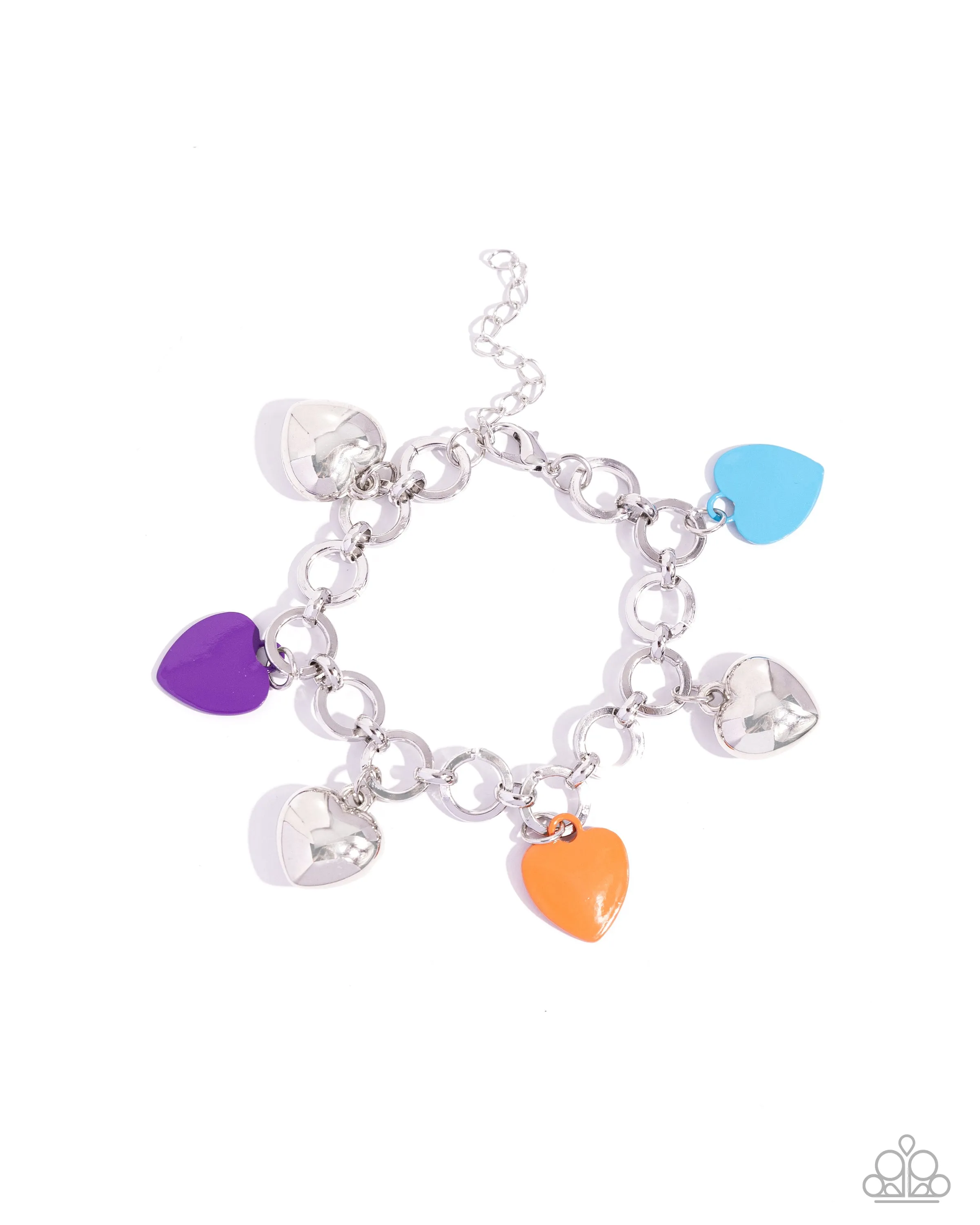 Bracelets Whole Lotta Love - Multi PURPLE/ORANGE VDAY V149