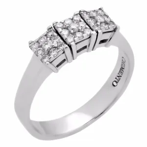 Chimento Past Present Future Diamond Ring