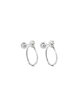 Chord Earrings Silver