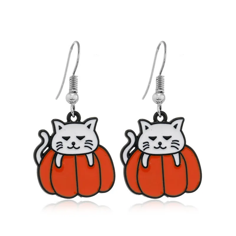 Creative Mummy Ghost Halloween Earrings