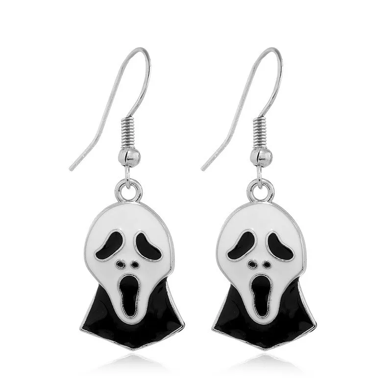 Creative Mummy Ghost Halloween Earrings