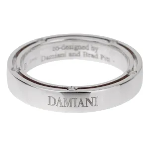 Damiani Brad Pitt White Gold Diamond Ring