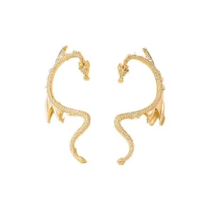 Dragon Sway Retro Earrings - Unique European & American Style Statement Jewelry