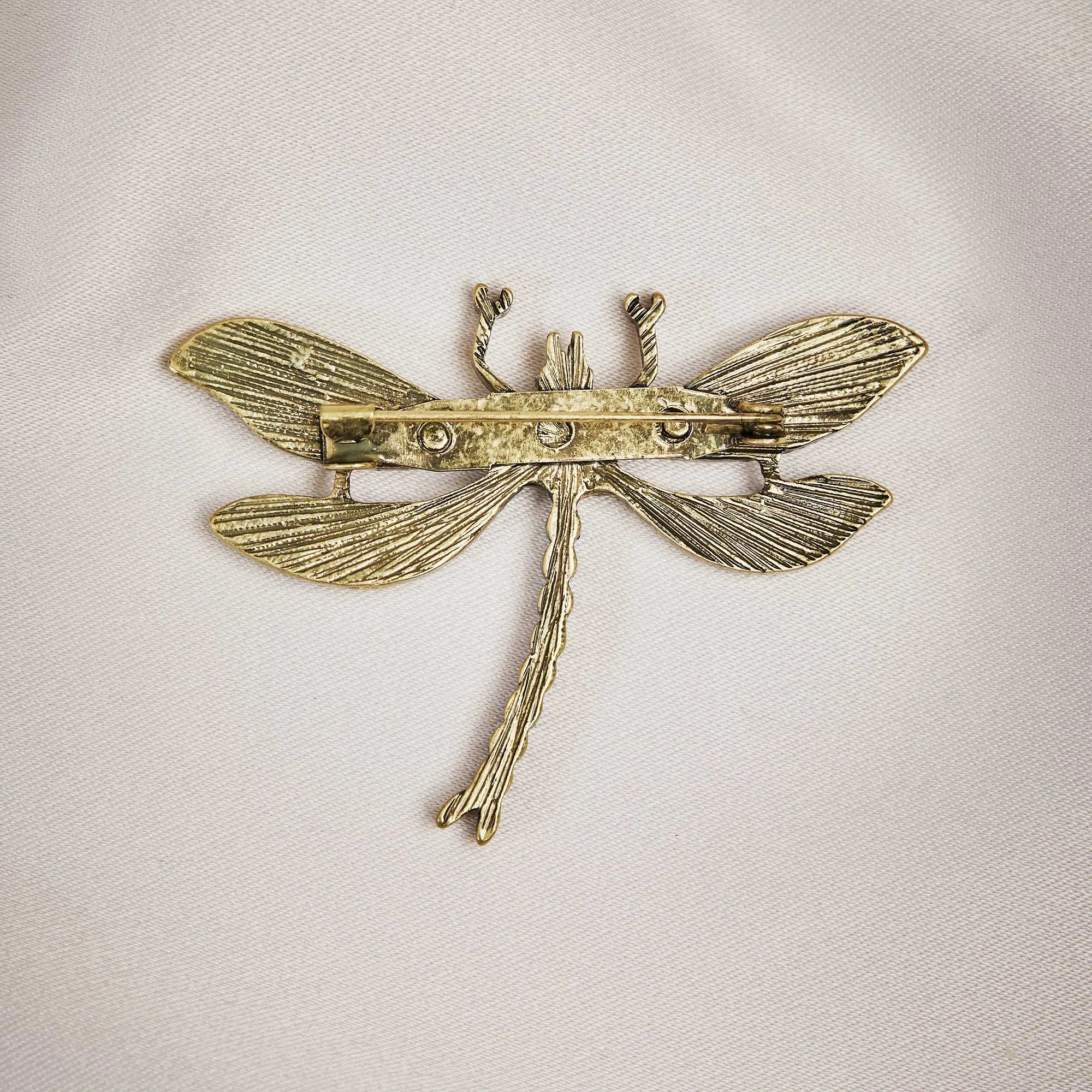 Dragonfly Brooch Light Blue