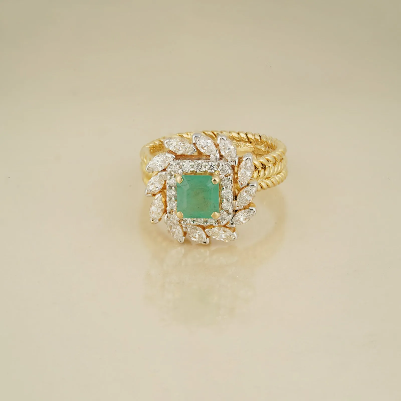 Eden Emerald Ring