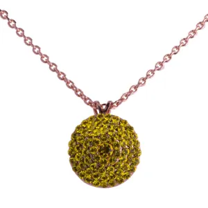 Extra Luxurious Pavé Pendant in "Fields of Gold"  *Custom*