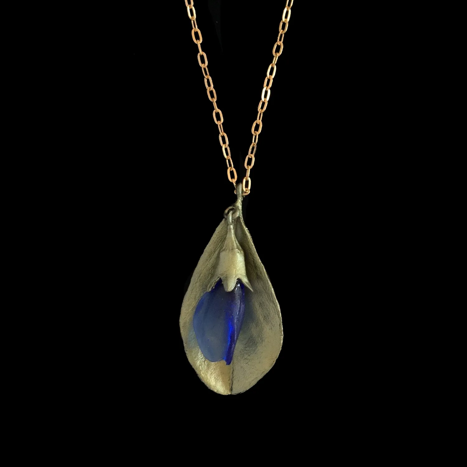 False Indigo Pendant - Glass Pendant