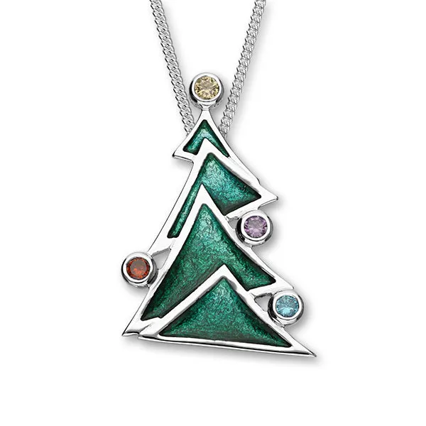 Festive Silver Pendant ECP20