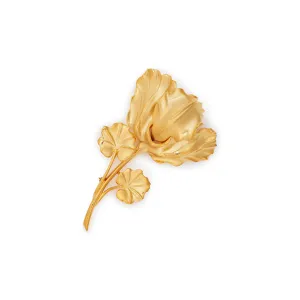 Gold Flower Pin