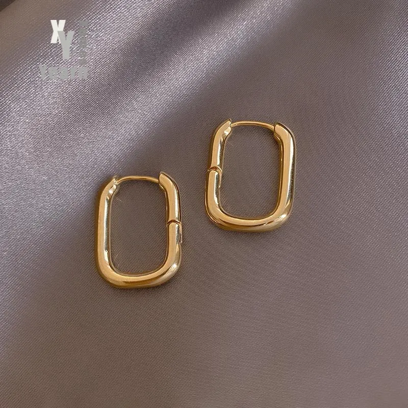 Hoop Earrings.
- Korean Jewelry 
- Daily Wear Earrings