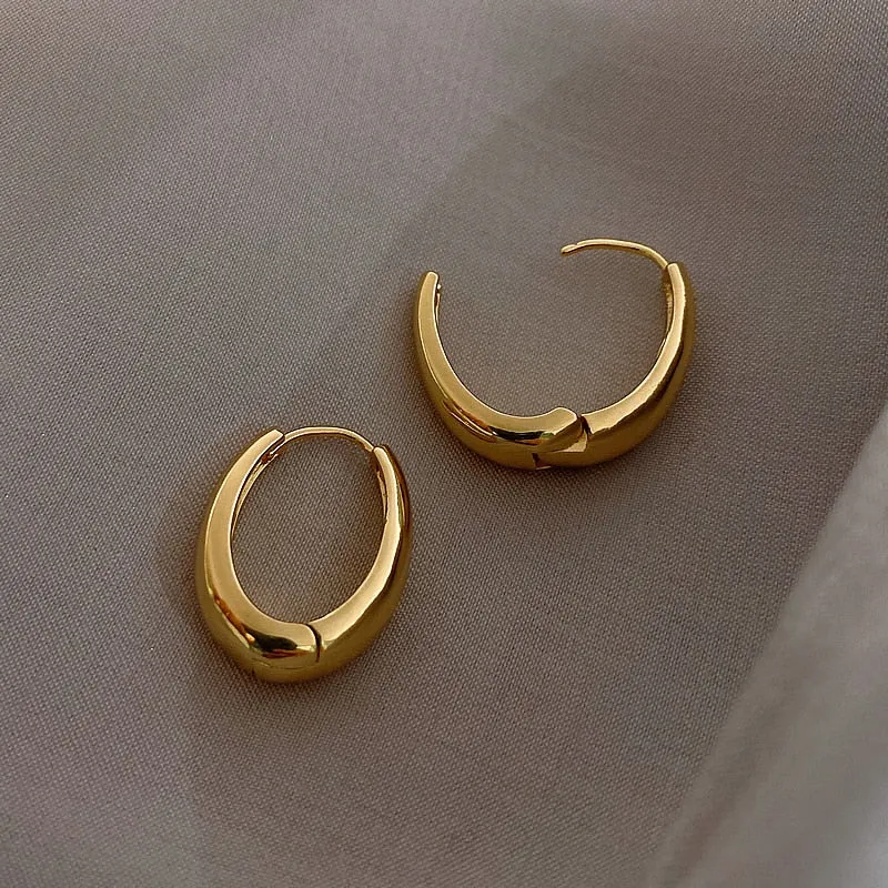 Hoop Earrings.
- Korean Jewelry 
- Daily Wear Earrings