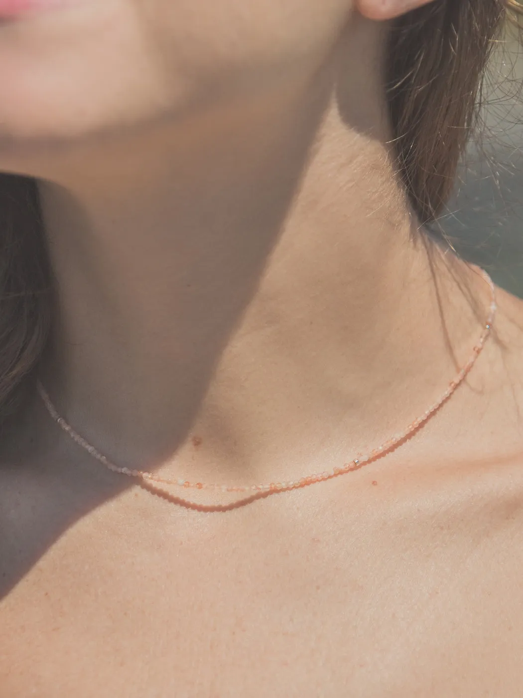 Ines Necklace - Orange