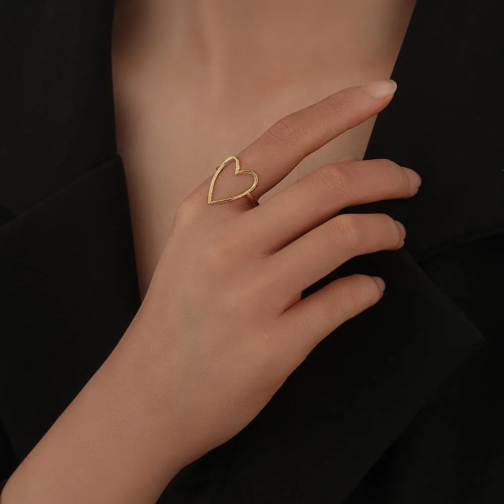 Just Lil Things Artificial Gold Rings JLTR0350