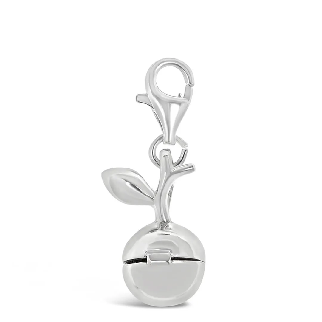 Magical Charm | Apple - Love - Silver