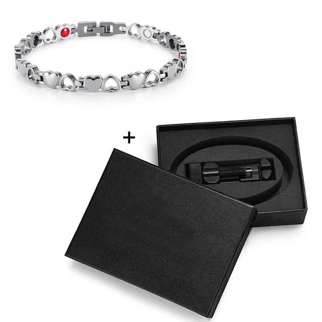 Magnetic Bracelet Bangle for Women Germanium Bio Energy Bracelet