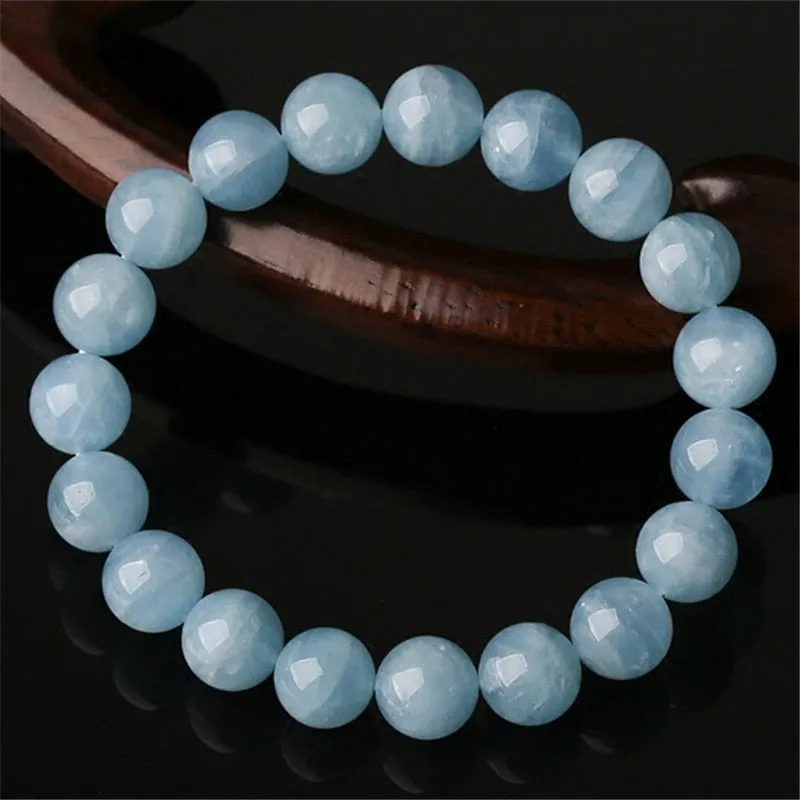 Natural Bracelet Single Circle Crystal Bracelet Jewelry 6-10mm Beads Romantic Casual Crystal Yoga Bracelet