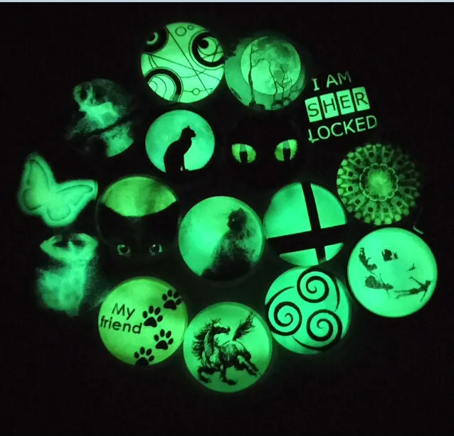 Neon Glow in The Dark  Dinosaur Pendant Skeleton Necklace