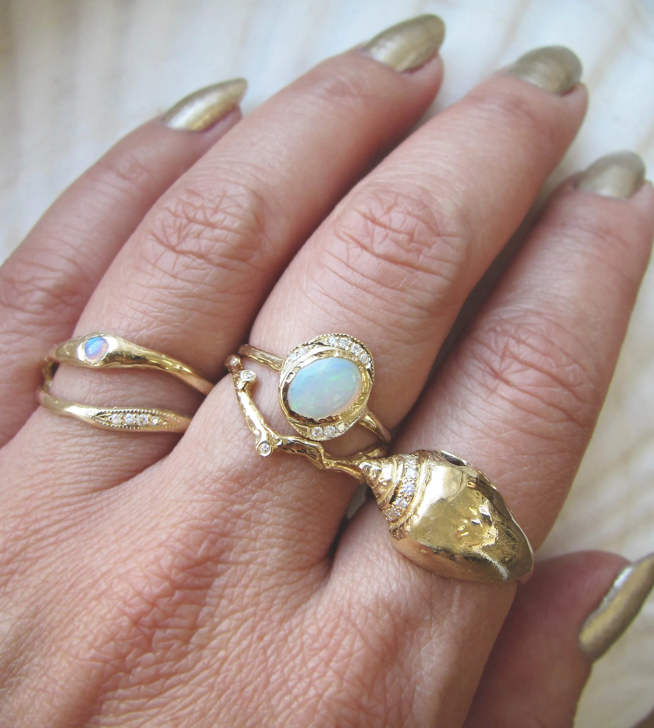 Oceana Opal Ring