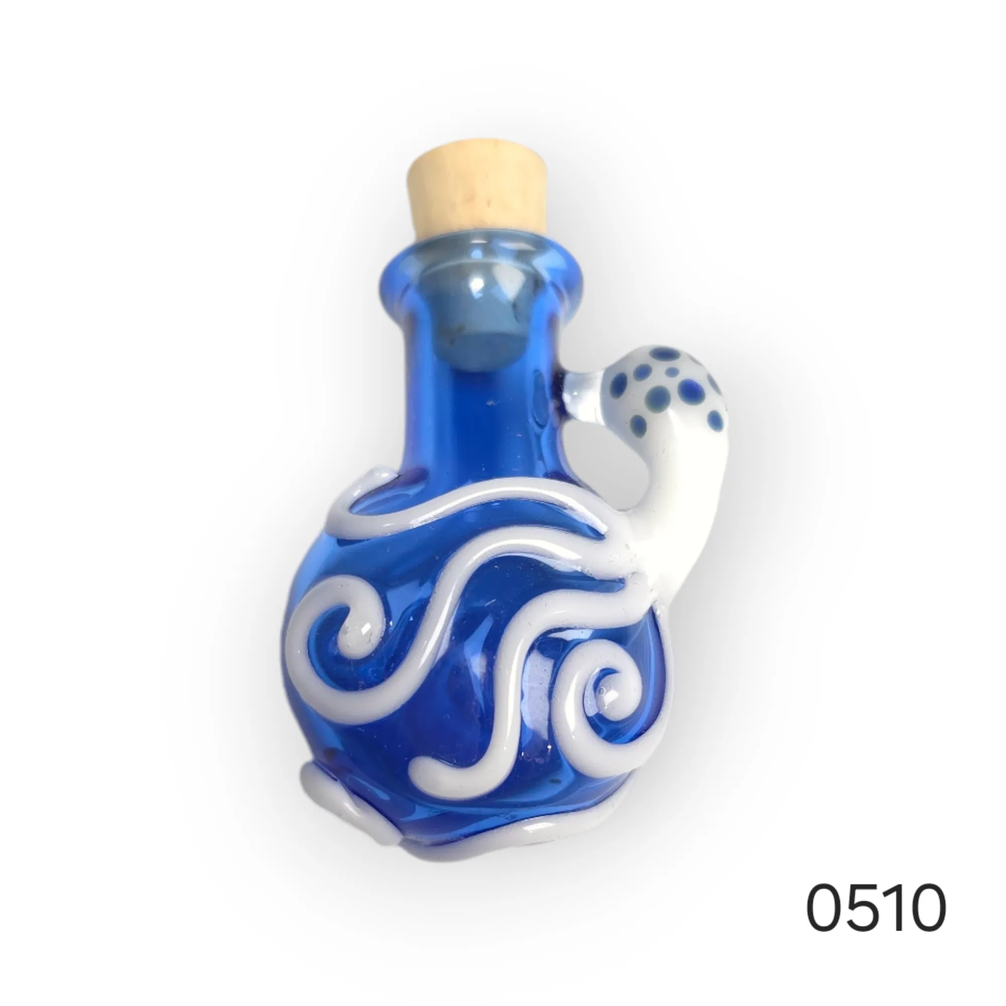 Octopus Potion Bottle Pendants