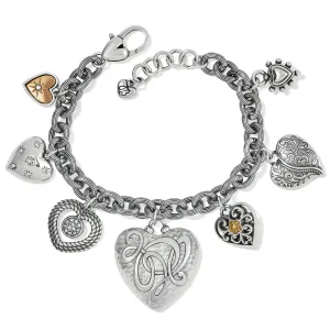 One Heart Endless Charm Bracelet