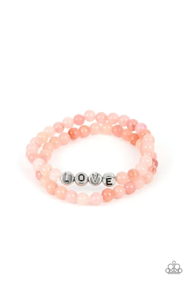 Paparazzi Bracelet ~ Devoted Dreamer - Pink