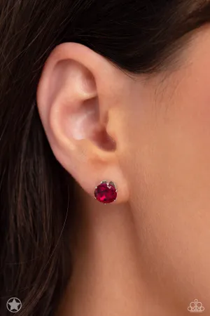 Paparazzi Earring ~ Just In TIMELESS - Pink