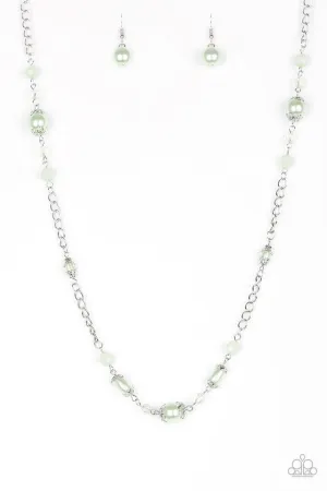 Paparazzi Necklace ~ Magnificently Milan - Green