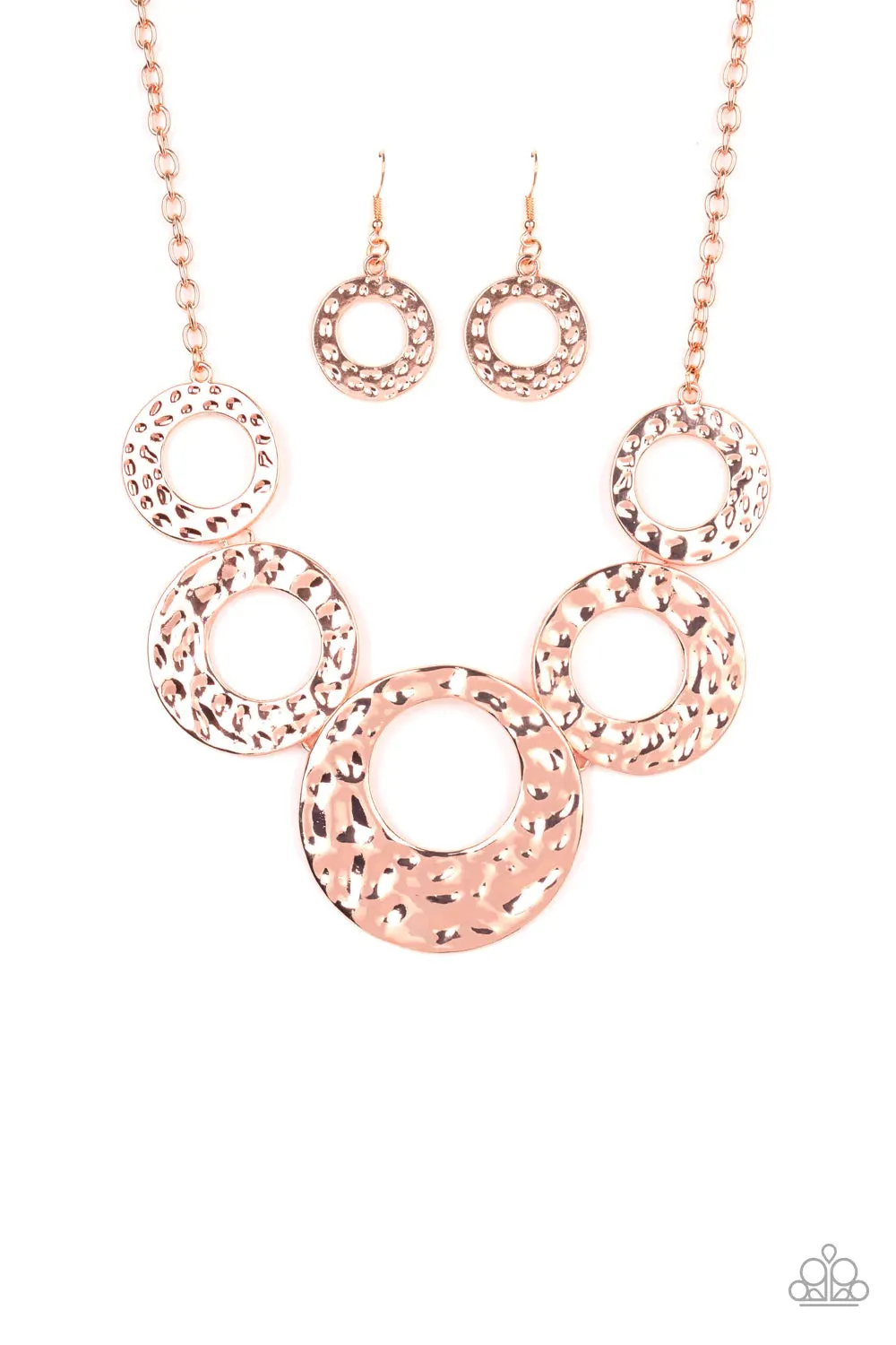 Paparazzi Necklace ~ Mildly Metro - Copper