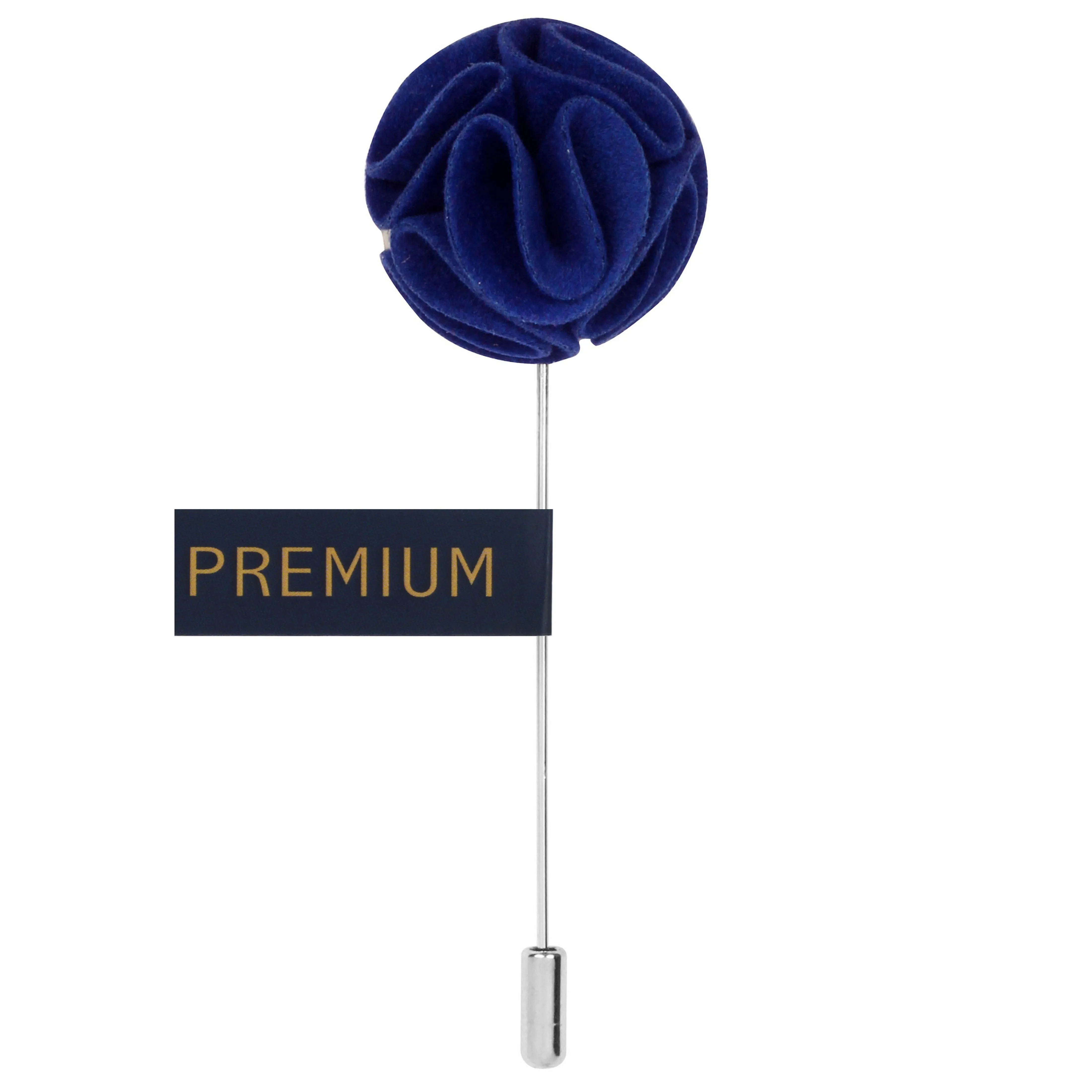 Peluche The Dahlia Flower Blue Brooch Lapel Pin