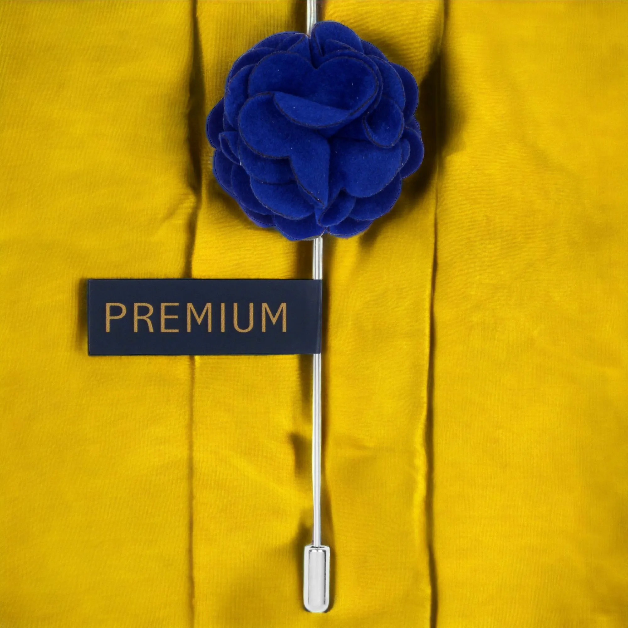 Peluche Wonderful Tulip Blue Brooch Lapel Pin