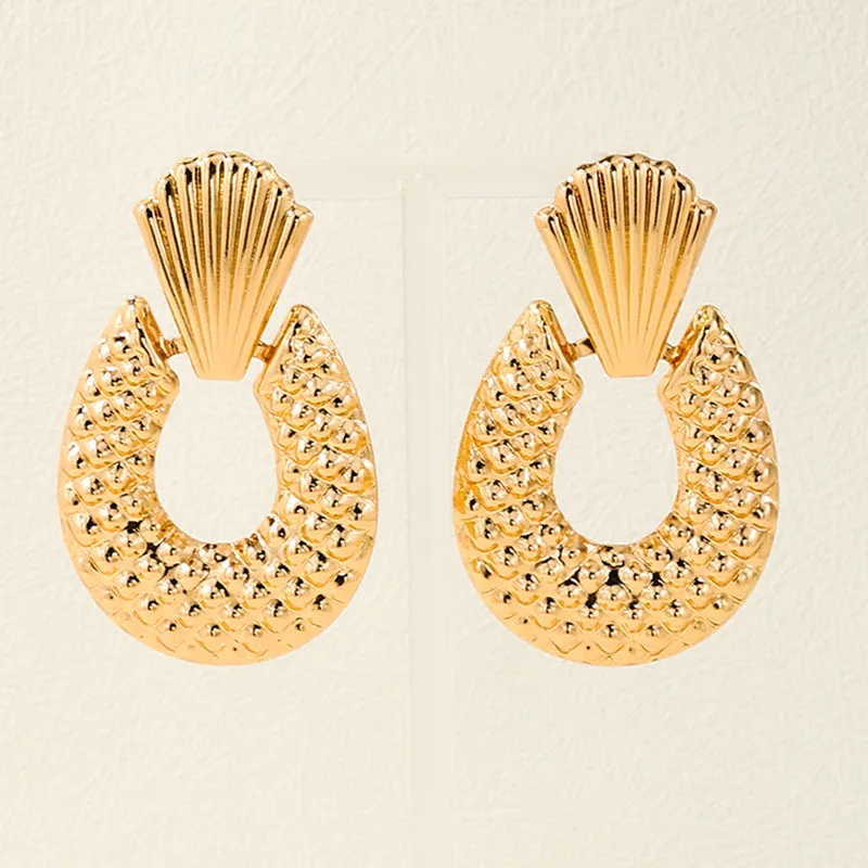 Pineapple Passion Dangle Earrings - Vienna Verve Collection