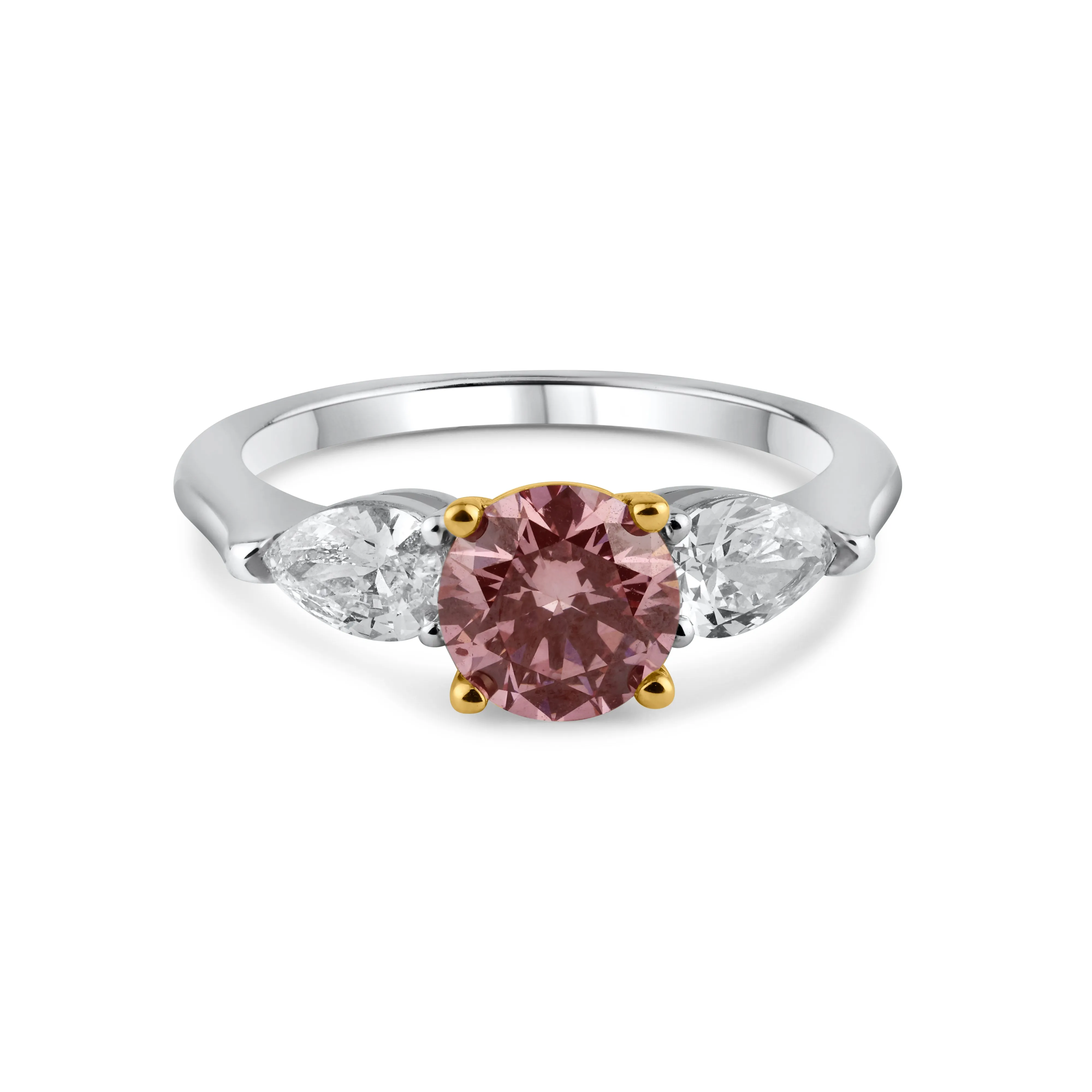 Pink Diamond Ring