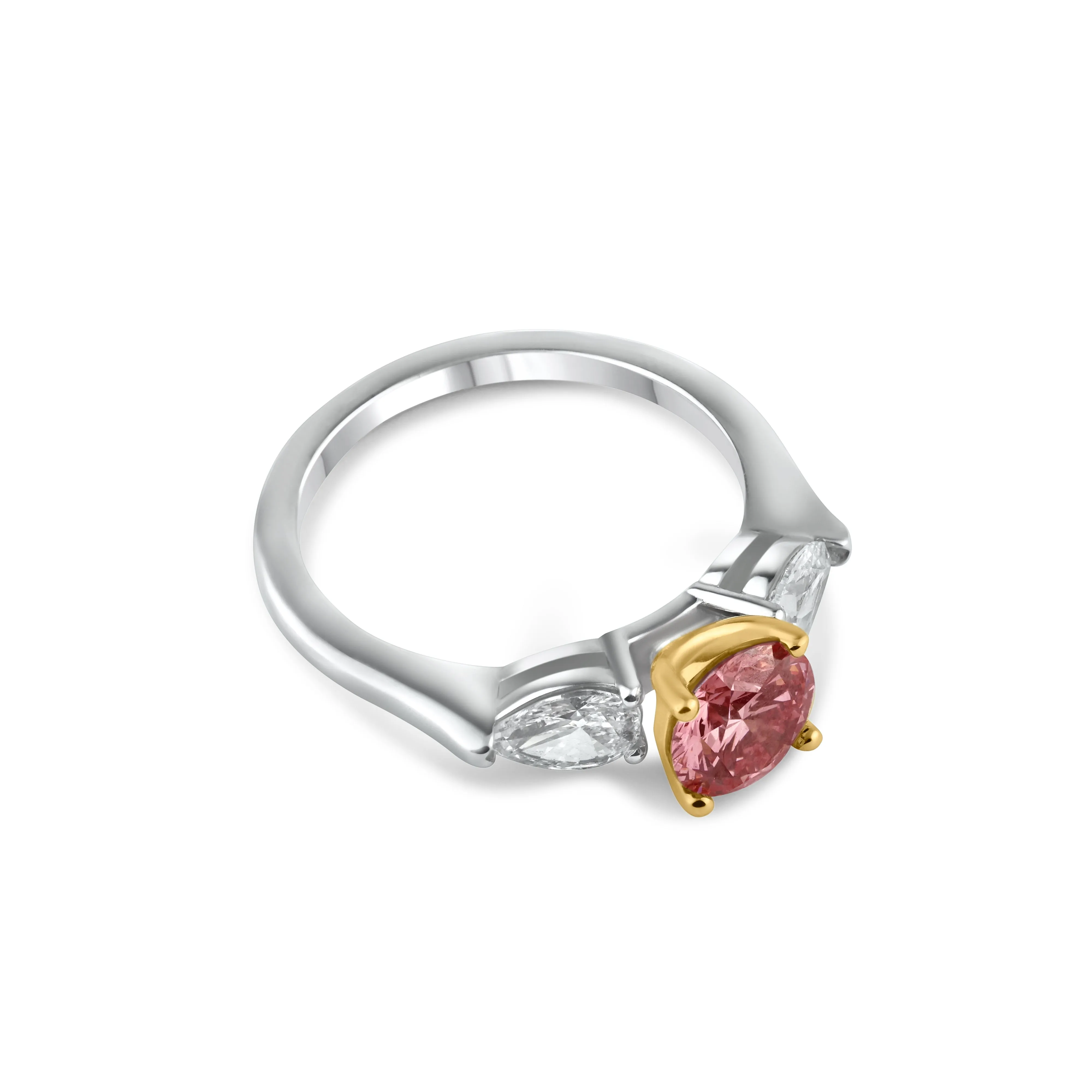 Pink Diamond Ring