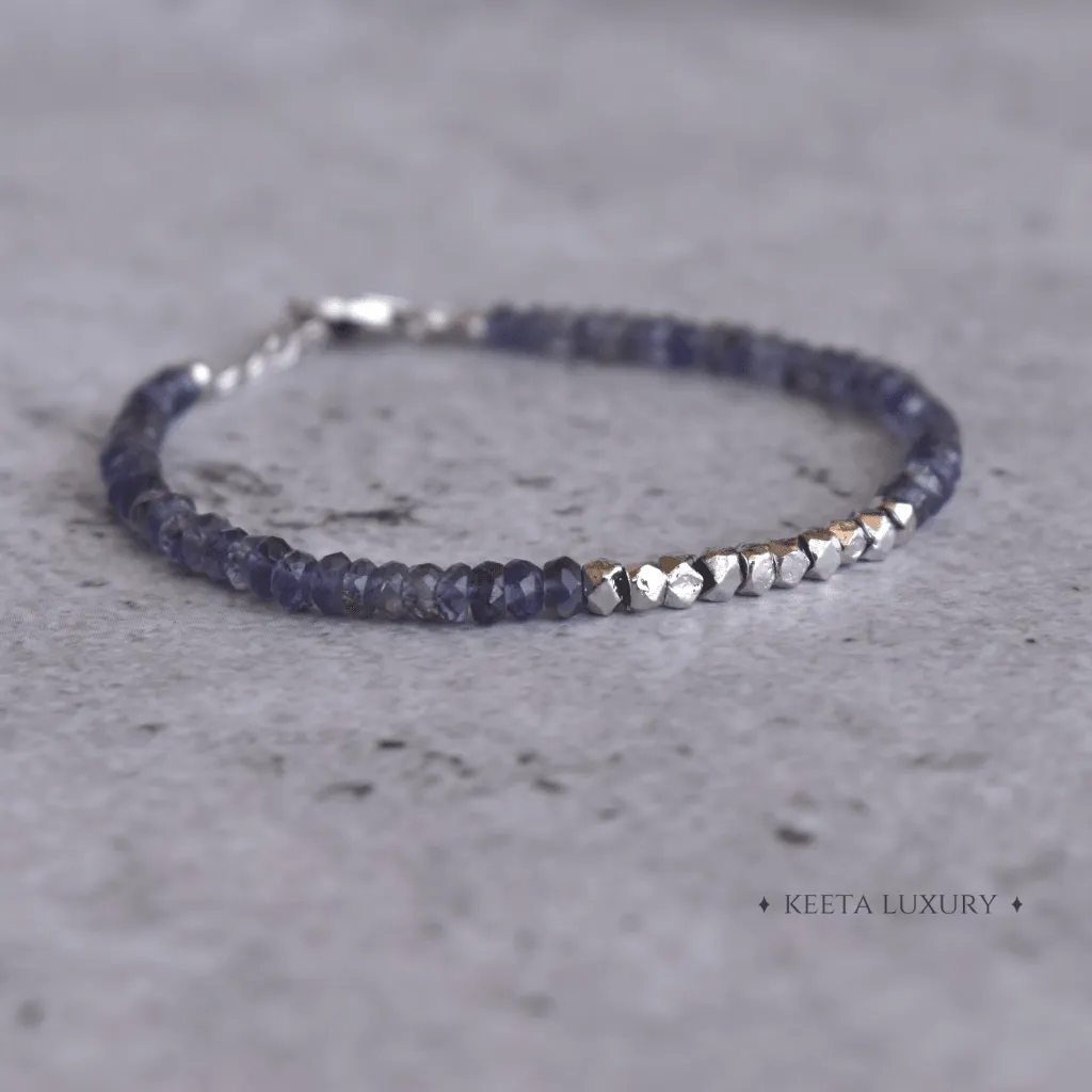 Pure Thoughts - Iolite Bracelets