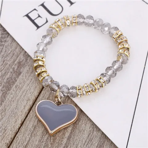 Romantic Vintage Heart Bracelets